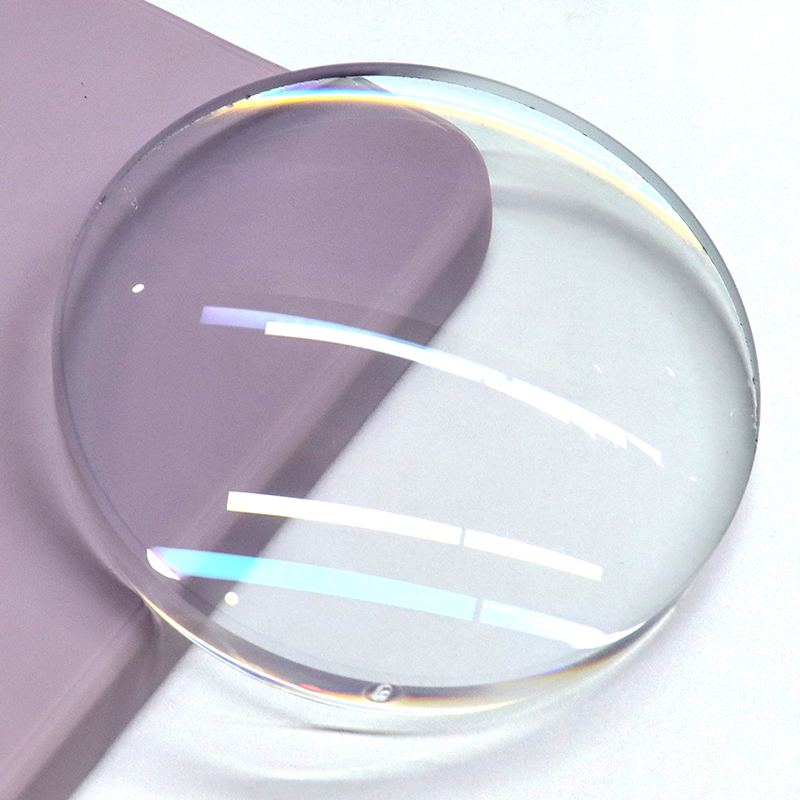 1.56 Yarı Mamul Mavi Blok Tek Odaklı Lens