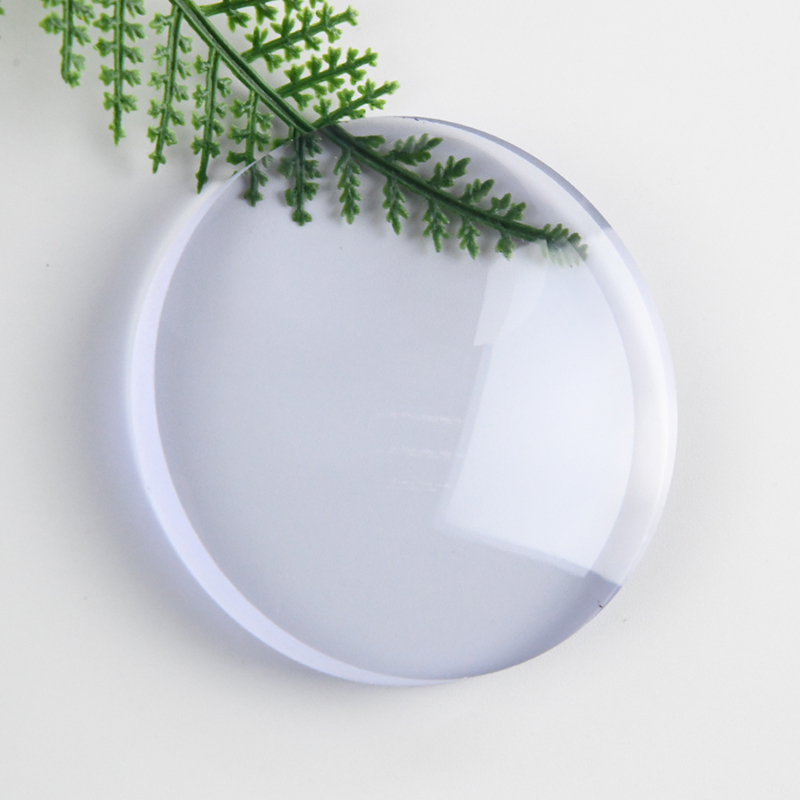 1.60 Yarı Mamul Mavi Blok Tek Odaklı Lens